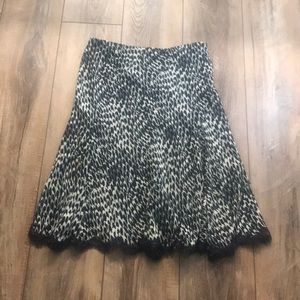 Nine &company. Skirt Size 6. Leopard print.